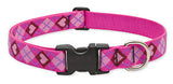 Lupine 1" wide PUPPY LOVE Adjustable Nylon Dog Collar size 18-31"
