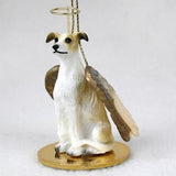 Small Angel GREYHOUND TAN Dog Breed Angel Christmas Holiday Ornament