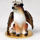 Small Angel COLLIE SABLE Dog Breed Angel Christmas Holiday Ornament