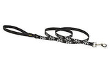 Lupine 1/2" wide LIL BLING 4 foot Nylon Dog Leash Lead