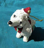 Cutie POODLE Silly Dog Breed Resin Christmas Ornament...Clearance Priced