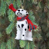 Small Resin DALMATIAN Dog Breed Miniature Christmas Ornament