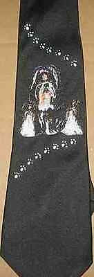 Mens Necktie SHIH TZU Dog Breed Polyester Tie....Clearance Priced