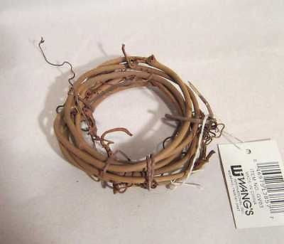 Natural Grape Vine Wreath 3" lot of 12 pieces
