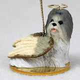 Small Angel SHIH TZU MIXED COLOR Dog Breed Angel Christmas Holiday Ornament