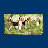 Wallet BEAGLE Dog Breed Ladies Wallet Checkbook Zippered Coin