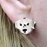 Post Style DALMATIAN Resin Dog Post Earrings Jewelry...Clearance Priced
