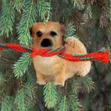 Small Resin TIBETAN SPANIEL Dog Breed Miniature Christmas Ornament