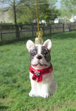 Quality Glass FRENCH BULLDOG Blown Glass Dog Breed Christmas Ornament