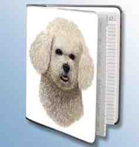 Retired Dog Breed BICHON FRISE Vinyl Softcover Address Book by Robert May