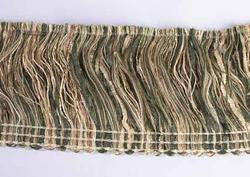Decorative Olive Green/Tan Mix Fringe Trim 2 1/2" wide 3 YRDS CLEARANCE SALE