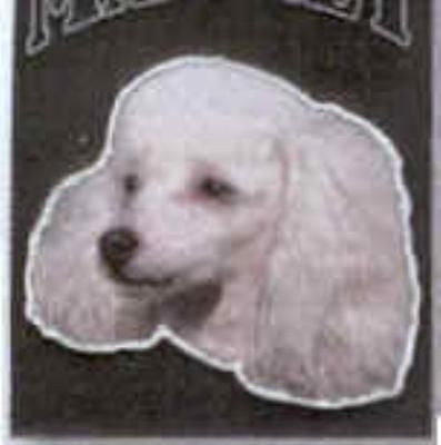 Car Magnet POODLE Dog Breed Die-cut Vinyl...Clearance Priced