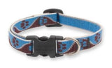 Lupine 1/2" wide MUDDY PAWS Adjustable Nylon Dog Collar size 6-9"