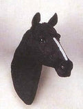 CLEARANCE...Frig Magnet Horse Head BLACK Resin Head Magnet