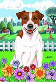 Small Flag Jack Russell Terrier Dog Breed Garden Size Flag made USA