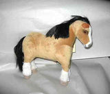 Myrtlewood Stables HEATHER Clydesdale Plush Toy Horse w/poseable legs