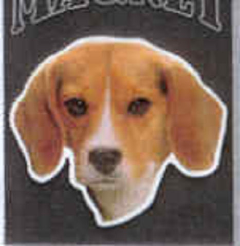 Car Magnet BEAGLE Dog Breed Die-cut Vinyl...Clearance Priced