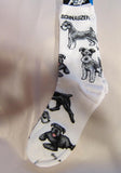 Adult Medium SCHNAUZER Dog Breed Poses Footwear Dog Socks 6-11