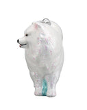 Old World Christmas SAMOYED Blown Glass Dog Breed Ornament