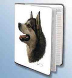 Retired Dog Breed ALASKAN MALAMUTE Vinyl Softcover Address Book by Robert May