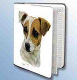 Retired Dog Breed JACK RUSSELL Vinyl Softcover Address Book by Robert May